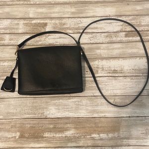 Small Black Leather Purse